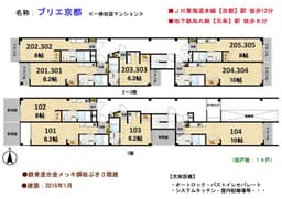 東本願寺(西)一棟収益マンションの画像