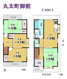 丸太町御前の戸建住宅の画像